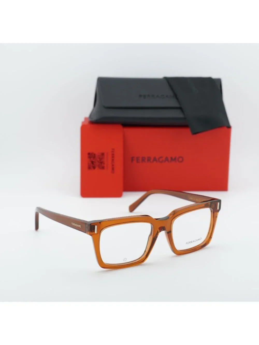 Salvatore Ferragamo SF2993 232 Eyeglasses Brown 53mm Square Frame